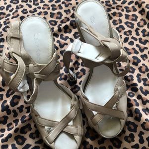 Beige /khaki sandals